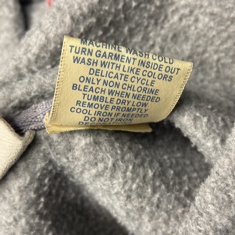 Disney Mickey The Original Gray Fleece Pullover Hoodie Large - Picture 7 of 7